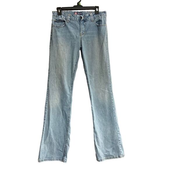 DUCK‎ HEAD JEAN CO. Women’s ( Juniors) Jeans Size 11 Long Blue Inseam 32” - Picture 1 of 8